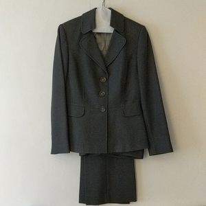 Dark Grey pants suit